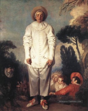 Gilles Jean Antoine Watteau Peinture à l'huile